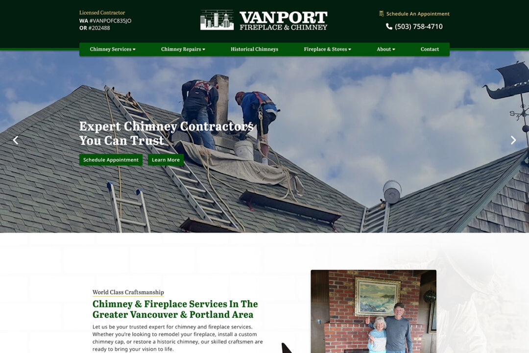 Vanport Fireplace & Chimney