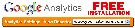 Free Google Analytics Installed on Your Site