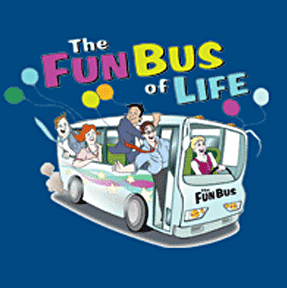 get on the fun bus of life with sheila stewart