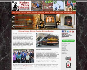 chimney sweep web design