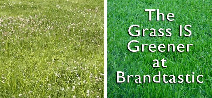 greener grass = better results