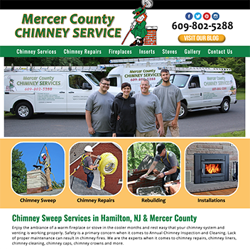mercer county chimney service homepage
