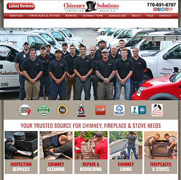 chimney solutions homepage