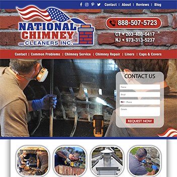 National chimney service homepage