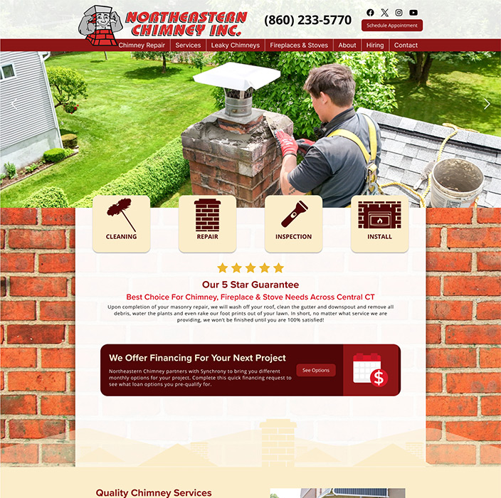 northeastern chimney llc homepage