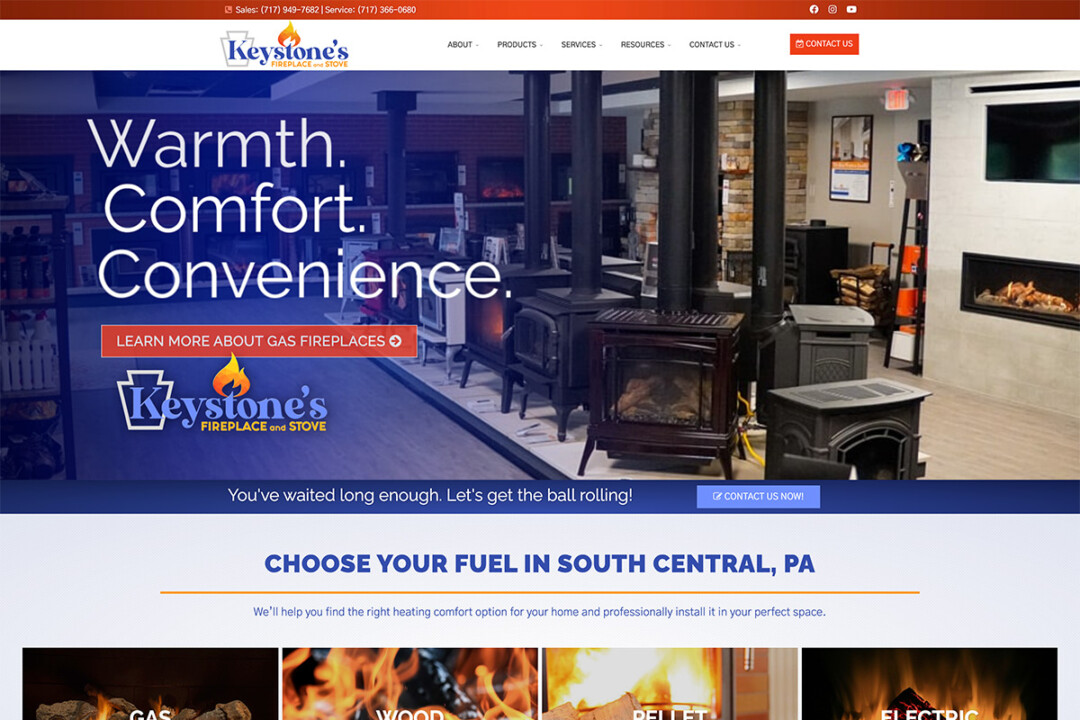 Keystone's Fireplace & Stove Mechanicsburg, PA