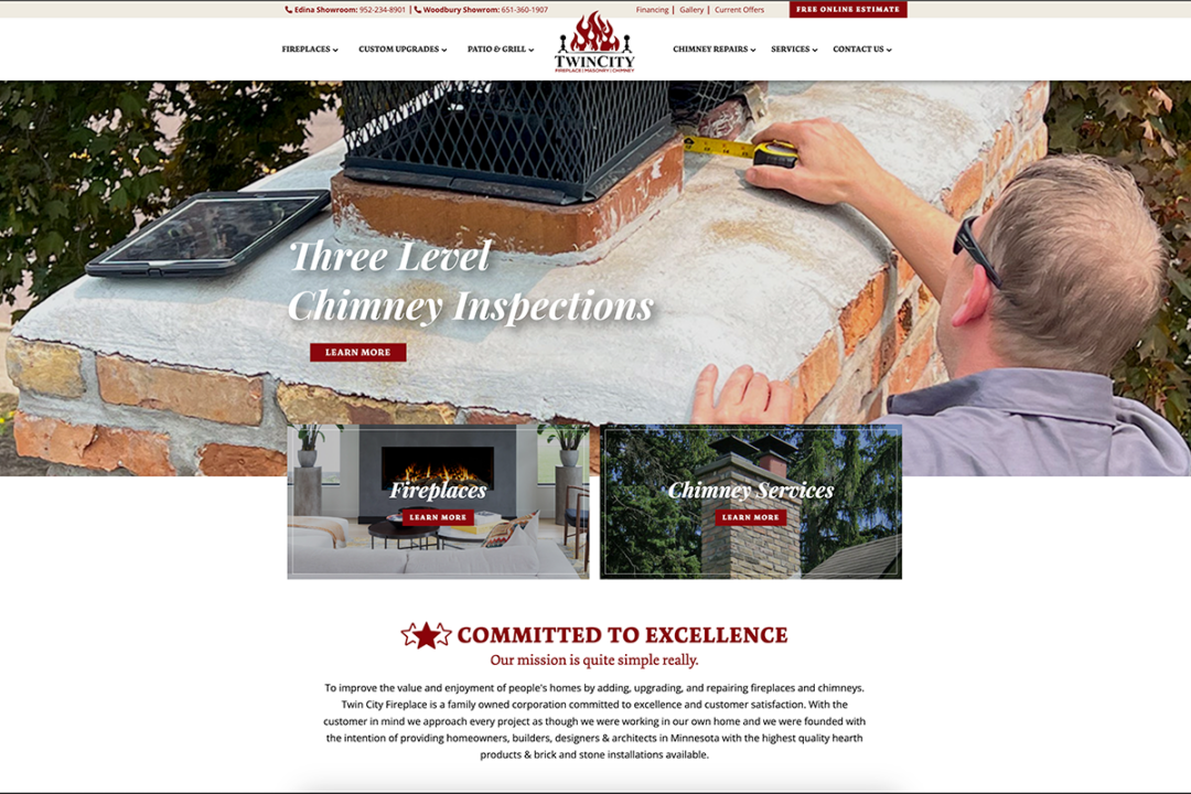 Twin City Fireplace 
Minneapolis MN